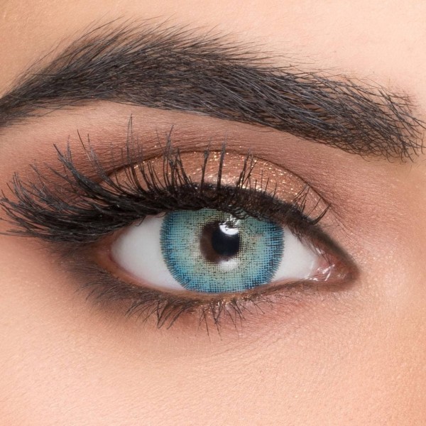 Victoria Desi Blue - Renkli Lens
